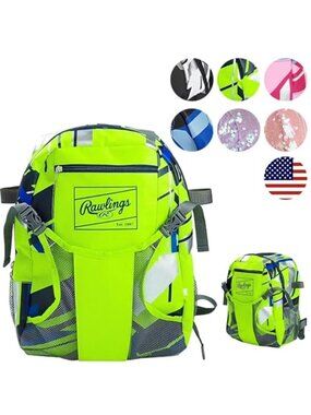 REMIX Backpack Equipment Bag | T-Ball & Youth Baseball / Softball | Green
